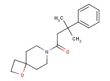 7-(3-methyl-3-phenylbutanoyl)-1-oxa-7-azaspiro[3.5]nonane