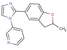 3-[2-(2-methyl-2,3-dihydro-1-benzofuran-5-yl)-1H-imidazol-1-yl]pyridine