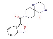 9-(2,1-benzisoxazol-3-ylcarbonyl)-1,4,9-triazaspiro[5.5]undecan-5-one