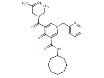N'-cyclooctyl-N-ethyl-N-(2-methyl-2-propen-1-yl)-4-oxo-1-(2-pyridinylmethyl)-1,4-dihydro-3,5-pyridinedicarboxamide
