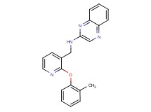 N-{[2-(2-methylphenoxy)pyridin-3-yl]methyl}quinoxalin-2-amine