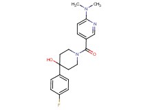 1-{[6-(dimethylamino)pyridin-3-yl]carbonyl}-4-(4-fluorophenyl)piperidin-4-ol