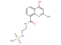 4-hydroxy-2-methyl-N-{2-[(methylsulfonyl)amino]ethyl}-8-quinolinecarboxamide