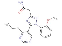 2-[1-(2-methoxyphenyl)-5-(4-propylpyrimidin-5-yl)-1H-1,2,4-triazol-3-yl]acetamide