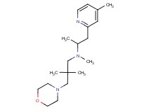 (2,2-dimethyl-3-morpholin-4-ylpropyl)methyl[1-methyl-2-(4-methylpyridin-2-yl)ethyl]amine