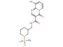 9-hydroxy-N-{[1-(methylsulfonyl)piperidin-3-yl]methyl}-4-oxo-4H-pyrido[1,2-a]pyrimidine-3-carboxamide