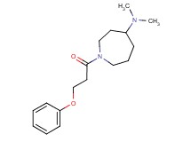N,N-dimethyl-1-(3-phenoxypropanoyl)-4-azepanamine