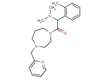 N,N-dimethyl-1-(2-methylphenyl)-2-oxo-2-[4-(2-pyridinylmethyl)-1,4-diazepan-1-yl]ethanamine