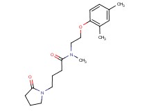 N-[2-(2,4-dimethylphenoxy)ethyl]-N-methyl-4-(2-oxopyrrolidin-1-yl)butanamide