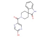 1'-[(5-hydroxypyrazin-2-yl)carbonyl]spiro[indole-3,4'-piperidin]-2(1H)-one