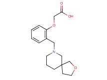 [2-(2-oxa-7-azaspiro[4.5]dec-7-ylmethyl)phenoxy]acetic acid