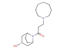 (3-endo)-8-(3-azocan-1-ylpropanoyl)-8-azabicyclo[3.2.1]octan-3-ol