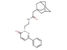 2-(1-adamantyl)-N-[2-(6-oxo-3-phenylpyridazin-1(6H)-yl)ethyl]acetamide