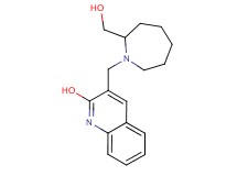 3-{[2-(hydroxymethyl)-1-azepanyl]methyl}-2-quinolinol