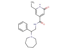 N-(2-azepan-1-yl-2-phenylethyl)-6-ethyl-2-oxo-1,2-dihydropyridine-4-carboxamide