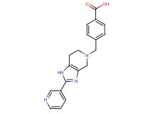 4-[(2-pyridin-3-yl-1,4,6,7-tetrahydro-5H-imidazo[4,5-c]pyridin-5-yl)methyl]benzoic acid