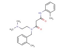 N-[2-(dimethylamino)ethyl]-N-(2-methylbenzyl)-N'-(2-methylphenyl)malonamide