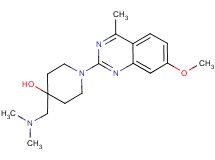4-[(dimethylamino)methyl]-1-(7-methoxy-4-methylquinazolin-2-yl)piperidin-4-ol