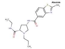 N-{(3S,5S)-5-[(ethylamino)carbonyl]-1-propylpyrrolidin-3-yl}-2-methyl-1,3-benzothiazole-5-carboxamide