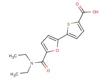 5-{5-[(diethylamino)carbonyl]-2-furyl}thiophene-2-carboxylic acid