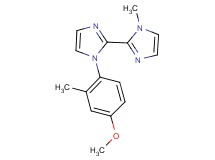 1-(4-methoxy-2-methylphenyl)-1'-methyl-1H,1'H-2,2'-biimidazole