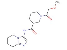 1-(methoxyacetyl)-N-(5,6,7,8-tetrahydroimidazo[1,2-a]pyridin-3-yl)piperidine-3-carboxamide
