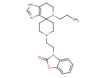 3-[2-(5-propyl-1,5,6,7-tetrahydro-1'H-spiro[imidazo[4,5-c]pyridine-4,4'-piperidin]-1'-yl)ethyl]-1,3-benzoxazol-2(3H)-one