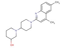 1'-(4,6-dimethylquinolin-2-yl)-1,4'-bipiperidin-3-ol