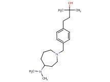4-(4-{[4-(dimethylamino)-1-azepanyl]methyl}phenyl)-2-methyl-2-butanol