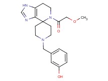3-{[5-(methoxyacetyl)-1,5,6,7-tetrahydro-1'H-spiro[imidazo[4,5-c]pyridine-4,4'-piperidin]-1'-yl]methyl}phenol