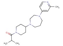 1-(1-isobutyrylpiperidin-4-yl)-4-(2-methylpyridin-4-yl)-1,4-diazepane