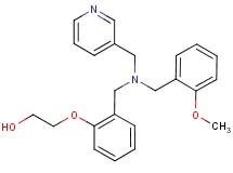 2-(2-{[(2-methoxybenzyl)(pyridin-3-ylmethyl)amino]methyl}phenoxy)ethanol