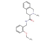 N-(2-ethoxybenzyl)-2-methyl-1,2,3,4-tetrahydro-3-isoquinolinecarboxamide