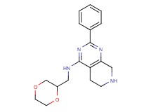 N-(1,4-dioxan-2-ylmethyl)-2-phenyl-5,6,7,8-tetrahydropyrido[3,4-d]pyrimidin-4-amine