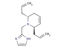 (2R*,6R*)-2,6-diallyl-1-(1H-imidazol-2-ylmethyl)-1,2,3,6-tetrahydropyridine