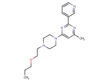 4-methyl-6-[4-(2-propoxyethyl)piperazin-1-yl]-2-pyridin-3-ylpyrimidine