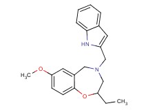 2-ethyl-4-(1H-indol-2-ylmethyl)-7-methoxy-2,3,4,5-tetrahydro-1,4-benzoxazepine