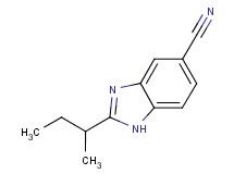 2-sec-butyl-1H-benzimidazole-5-carbonitrile