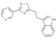 3-{2-[3-(3-pyridinyl)-1,2,4-oxadiazol-5-yl]ethyl}-1H-indole