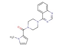 4-{4-[(1-methyl-1H-pyrrol-2-yl)carbonyl]-1-piperazinyl}quinazoline