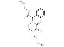 2-(4-butyl-2,3-dioxopiperazin-1-yl)-N-(2-hydroxyethyl)-2-phenylacetamide