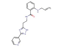 2-(allylamino)-N-[2-(3-pyridin-3-yl-1H-1,2,4-triazol-5-yl)ethyl]benzamide