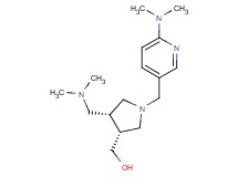 ((3R*,4R*)-4-[(dimethylamino)methyl]-1-{[6-(dimethylamino)pyridin-3-yl]methyl}pyrrolidin-3-yl)methanol