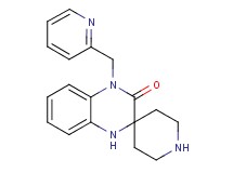 4'-(2-pyridinylmethyl)-1',4'-dihydro-3'H-spiro[piperidine-4,2'-quinoxalin]-3'-one dihydrochloride