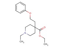 ethyl 1-ethyl-4-(2-phenoxyethyl)-4-piperidinecarboxylate