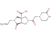 (3aR*,6aS*)-2-allyl-1-oxo-5-[(3-oxopiperazin-1-yl)acetyl]hexahydropyrrolo[3,4-c]pyrrole-3a(1H)-carboxylic acid