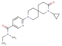6-(2-cyclopropyl-3-oxo-2,9-diazaspiro[5.5]undec-9-yl)-N-ethyl-N-methylnicotinamide