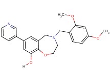 4-(2,4-dimethoxybenzyl)-7-(3-pyridinyl)-2,3,4,5-tetrahydro-1,4-benzoxazepin-9-ol