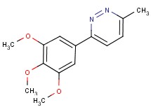 3-methyl-6-(3,4,5-trimethoxyphenyl)pyridazine