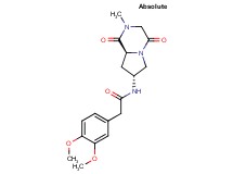 2-(3,4-dimethoxyphenyl)-N-[(7R,8aS)-2-methyl-1,4-dioxooctahydropyrrolo[1,2-a]pyrazin-7-yl]acetamide